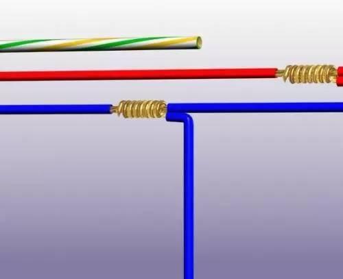 各种不同导线的连接方法及电工接线标准