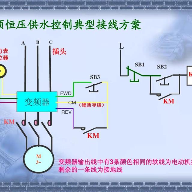 「水电小知识」一文读懂变频器原理和接线图