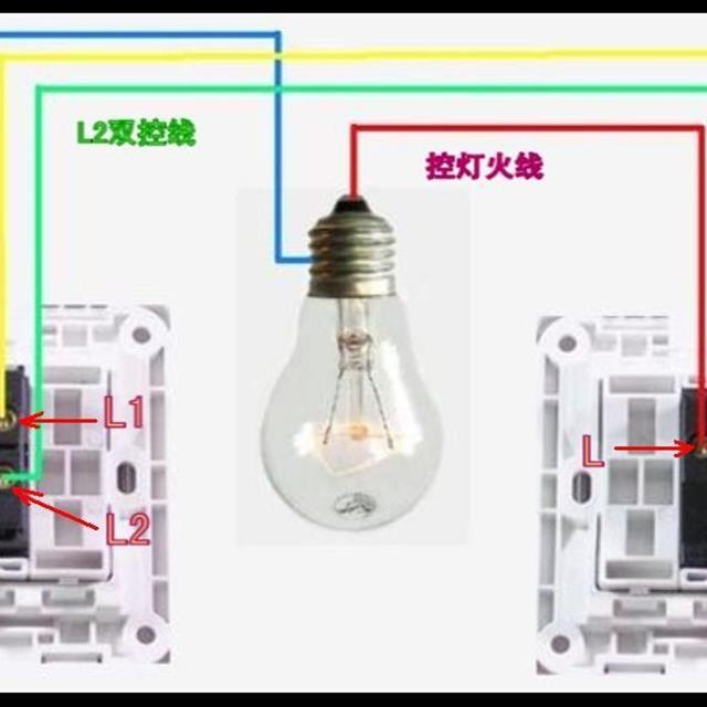 电工必备-单控 双控 三控 四控 开关的接线，学会不求人！