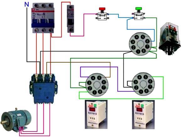 电工基础——电动机控制电路图