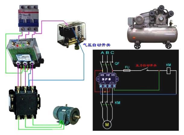 电工基础——电动机控制电路图