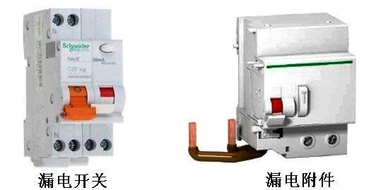 一文读懂小型断路器(微型断路器、小空开)与漏电开关的区别