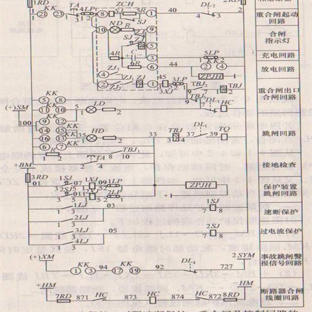 怎样看电气二次回路图，新手看过来（二）