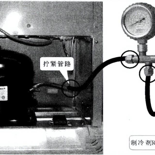 电冰箱充注制冷剂的操作规程