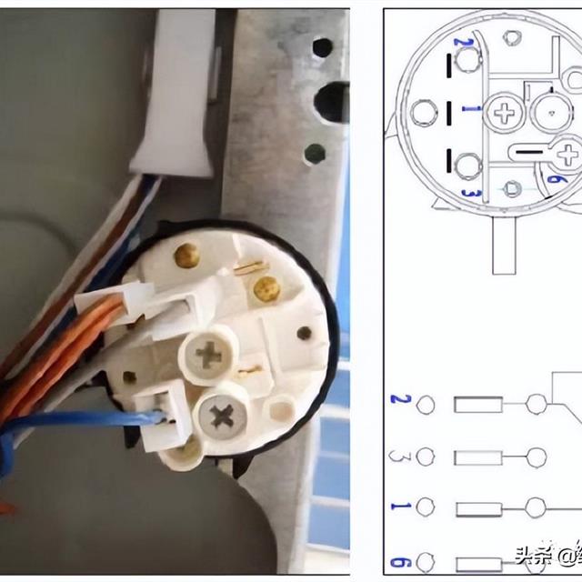 美的滚筒洗衣机主要零部件及故障代码知识