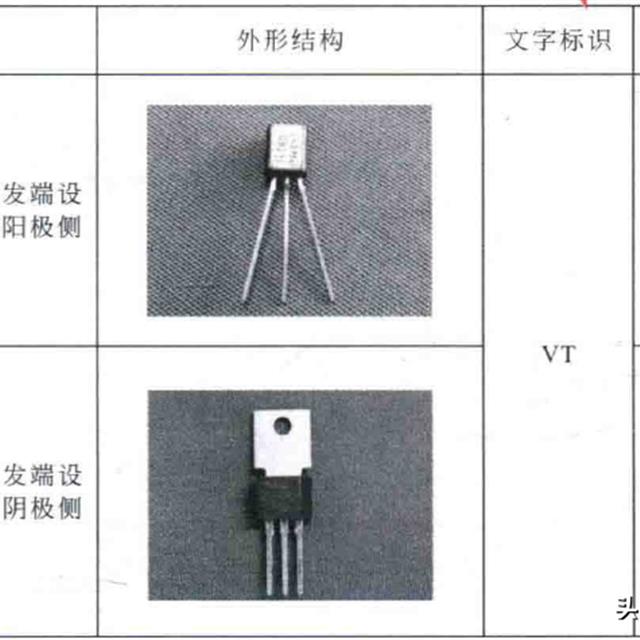 电工电路图中晶闸管符号标识