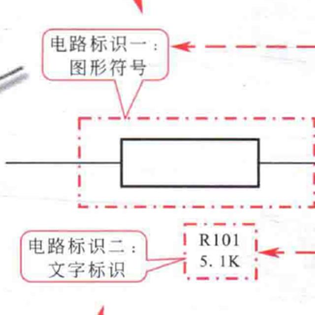 电工电路图中电阻、电容器的符号标识