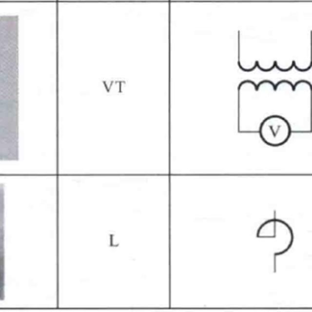 变压器在电工电路图中的符号标识