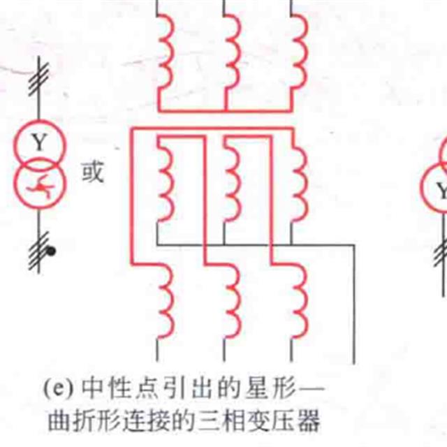 变压器在电工电路图中的符号标识