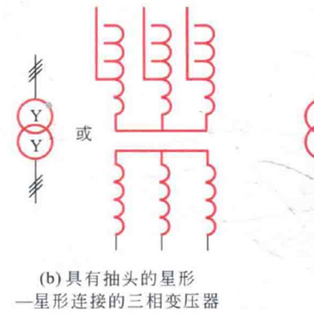 变压器在电工电路图中的符号标识