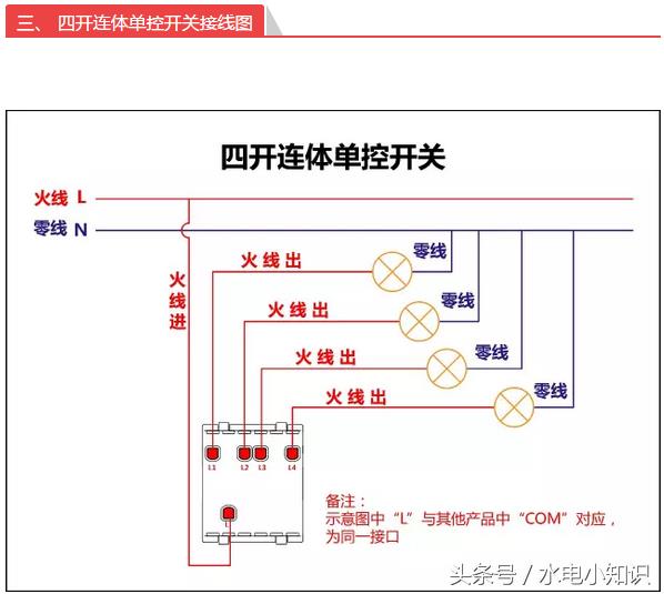 电工必备-单、双控、多控开关接线图及各类电表接线图