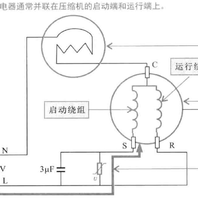 图解电冰箱启动继电器结构及原理