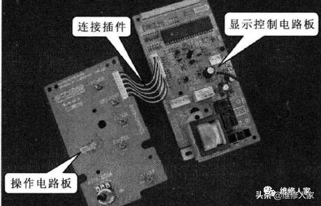 微波炉电脑控制装置组成及结构