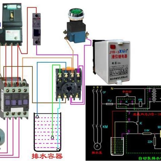 一篇文章涵盖三百多种电路符号开关 插座 电机 回路电表接线图