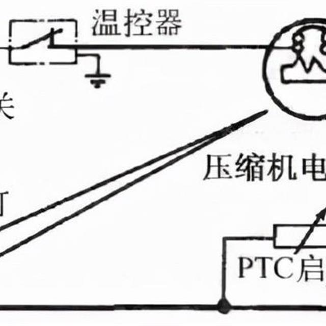 冰箱电气系统基本电路分析