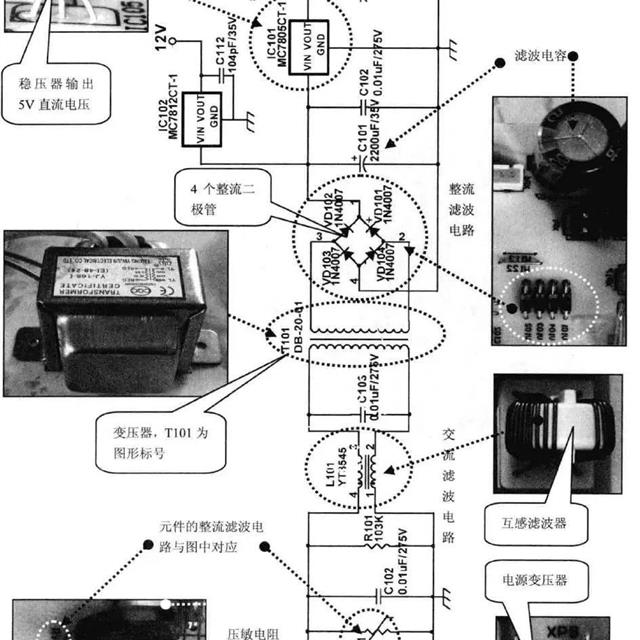 空调变压器降压电源电路的工作原理