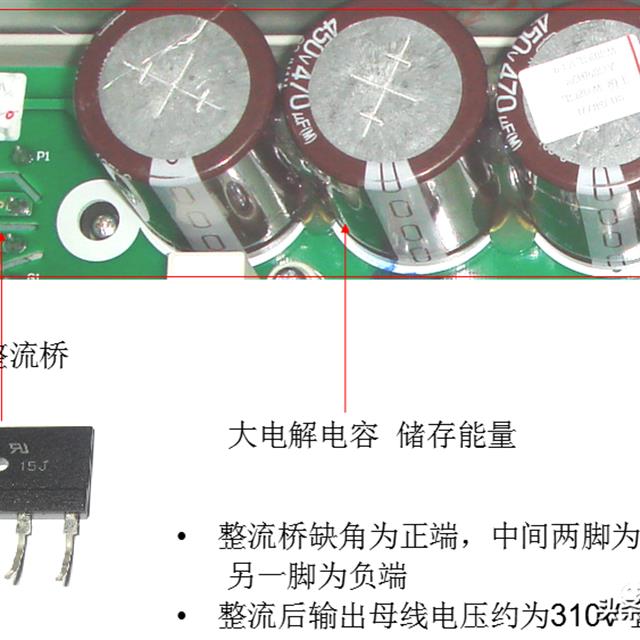 变频板元器件图解识别