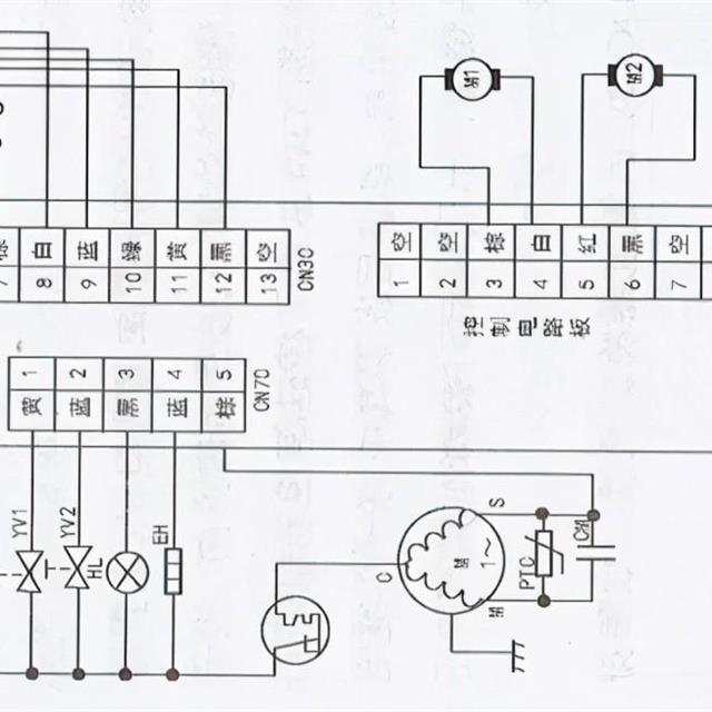 海尔BCD-225MJV三门冰箱电路原理及检修