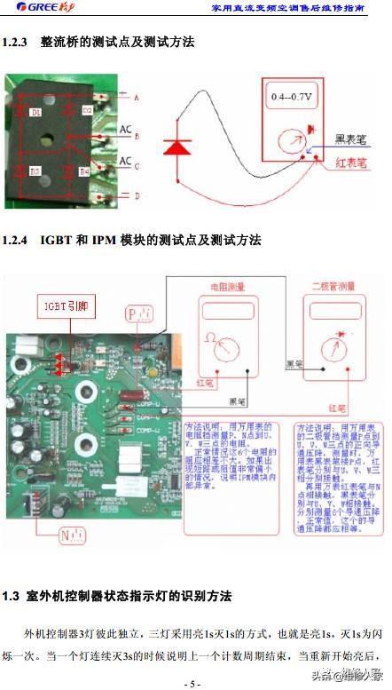 格力变频空调维修学习资料