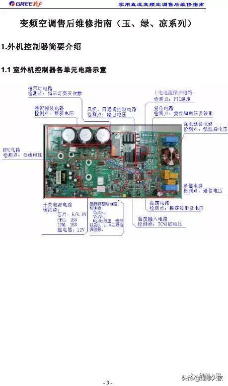 格力变频空调维修学习资料