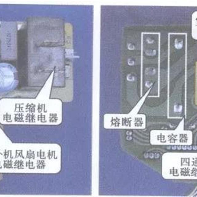 空调主板电磁继电器的结构和故障检修