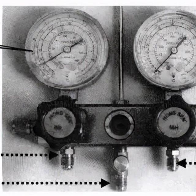 压力表和检修阀连接方法