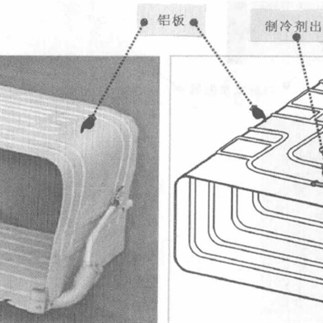 电冰箱蒸发器的结构及原理知识