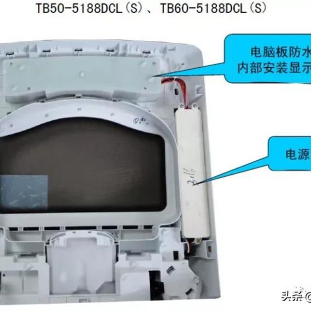 全自动洗衣机电脑板及故障检测方法