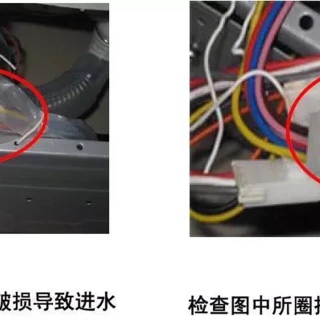 全自动洗衣机电脑板及故障检测方法