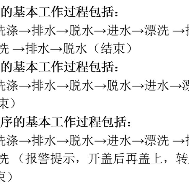 美的全自动洗衣机电器件原理及故障检修培训（2）