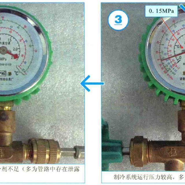 空调维修中的检漏、测压、称量操作技能