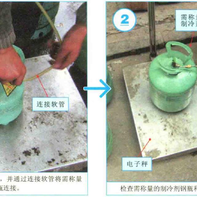 空调维修中的检漏、测压、称量操作技能