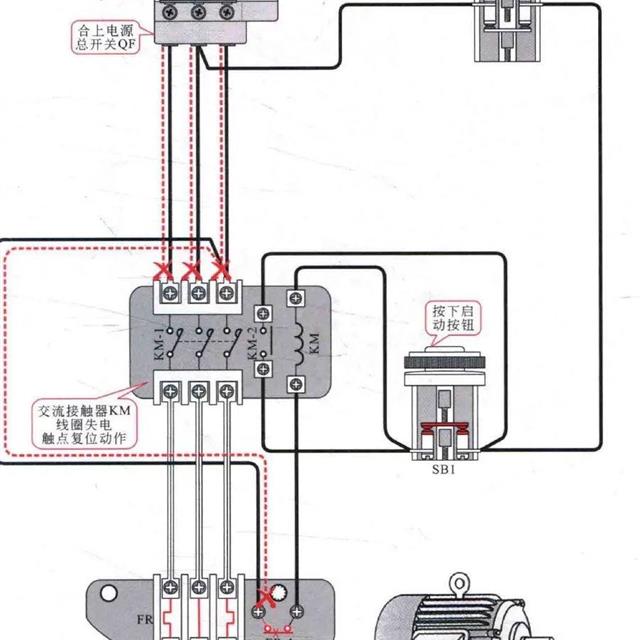 过热保护继电器的控制原理图解