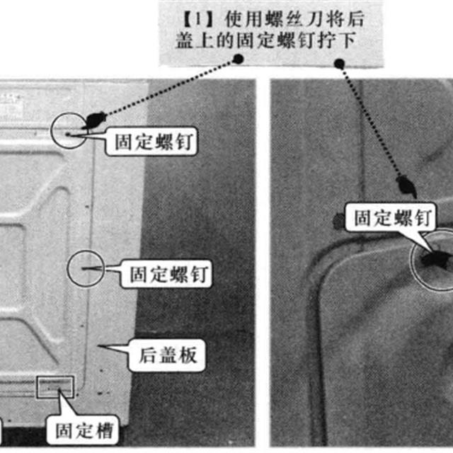 波轮式洗衣机的拆卸方法