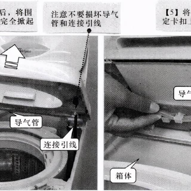 波轮式洗衣机的拆卸方法