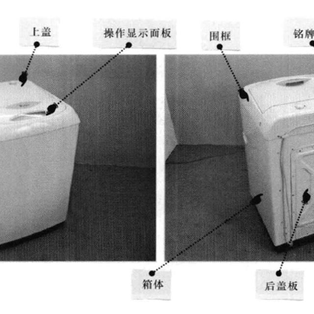 图解波轮式洗衣机的整机结构和工作原理