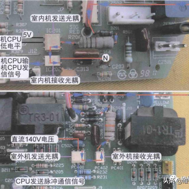 海信KFR-2601GW/BP通信电路详解