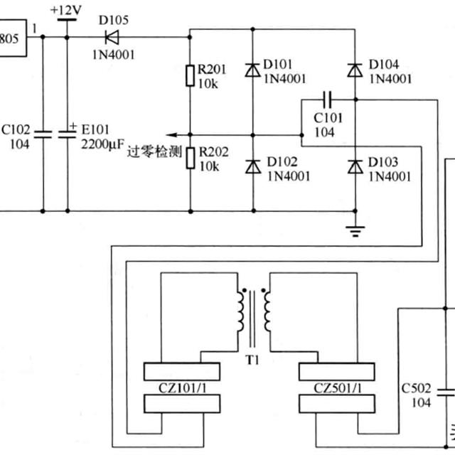 长虹KFR-28变频空调器室内机控制板电路原理分析