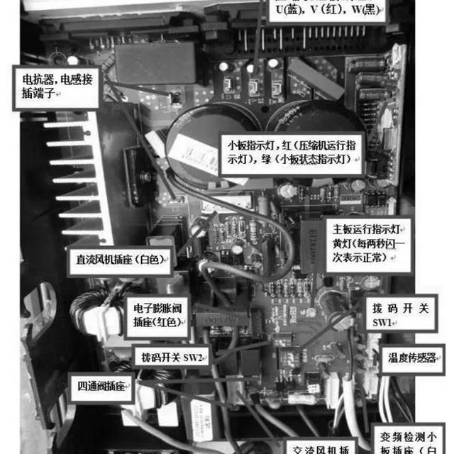 美的家用变频空调室外通用电控盒介绍