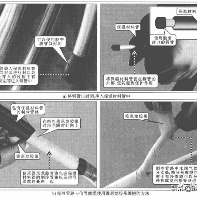 家用中央空调安装管路加工敷设培训