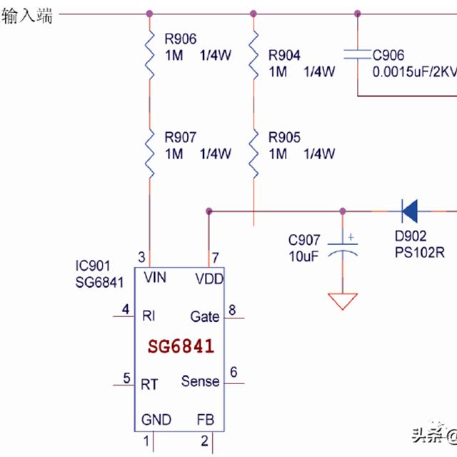 液晶显示器电源电路的结构及工作原理