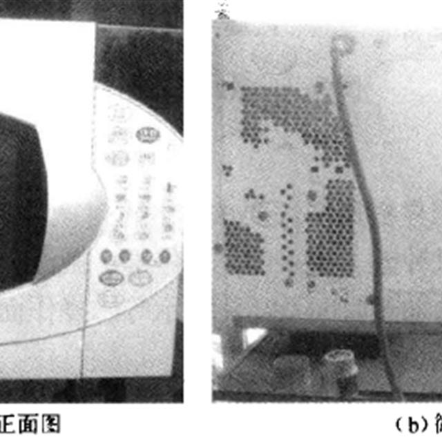 微波炉的整机结构及电路工作原理图