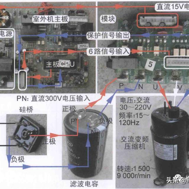 变频空调功率模块工作原理与故障检测