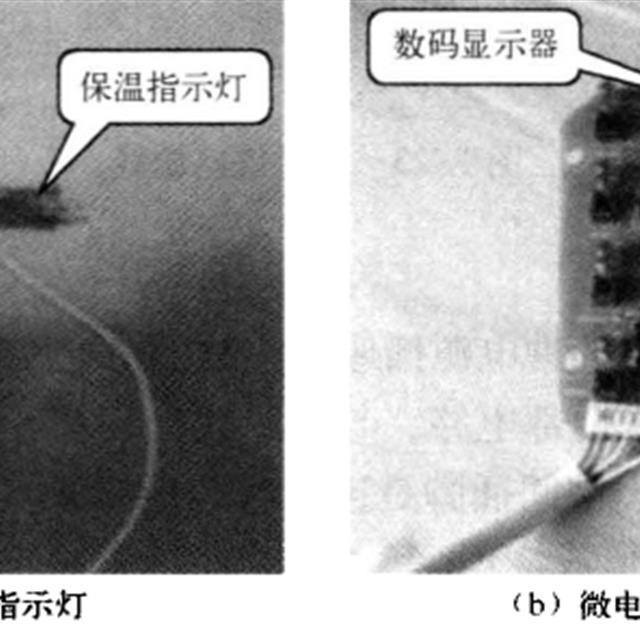 电饭煲的内部主要组件