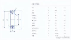 6309轴承尺寸参数规格