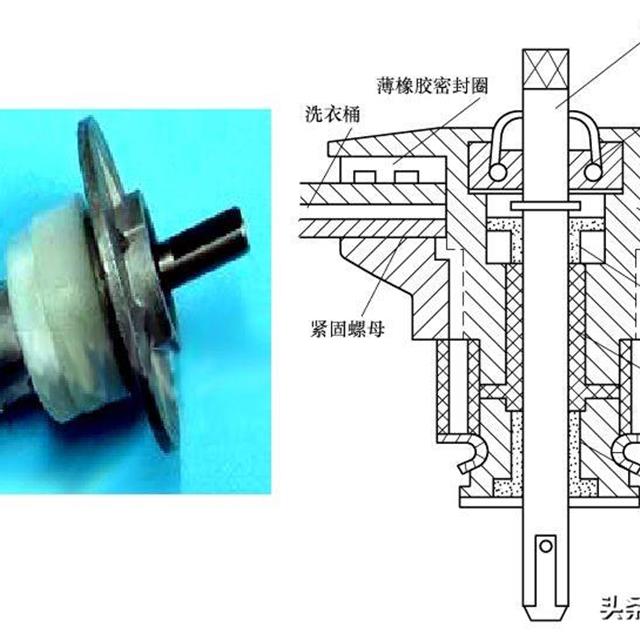 普通双桶波轮式洗衣机的结构及组成原理