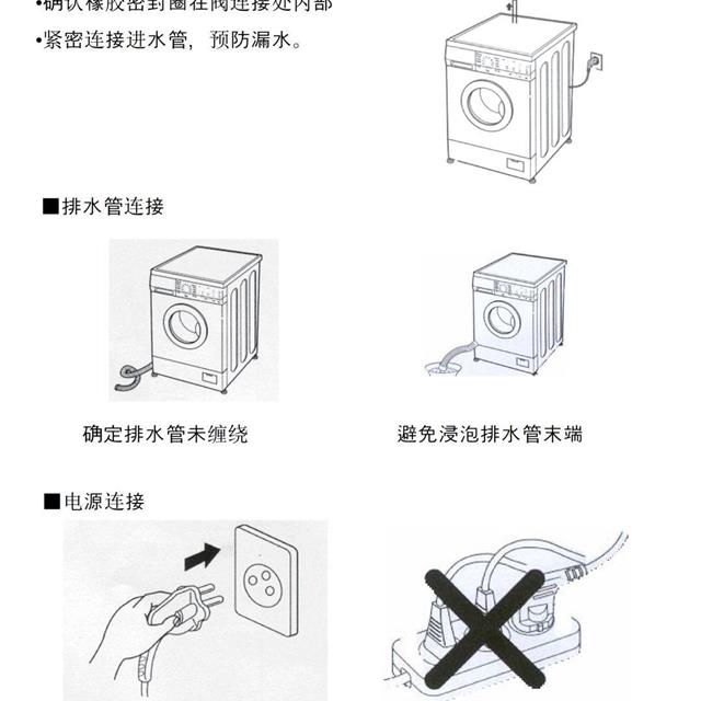 美的全自动滚筒洗衣机维修手册