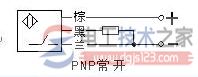 一例接近开关与光电传感器的接线图