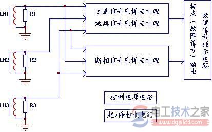 电动机保护器电路原理与故障维修方法