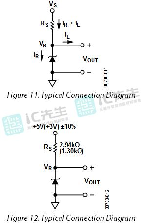 AD1580BRTZ-REEL7电压基准IC功能配置原理图连接图